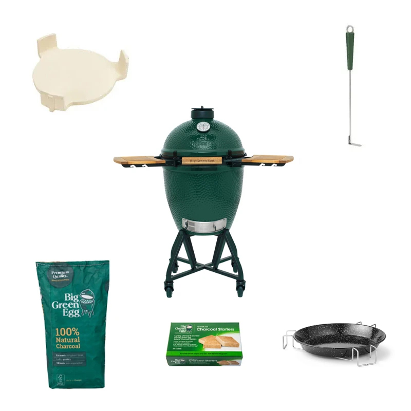 Big Green Egg Large + Nest Handler + EGG mates Basic Set