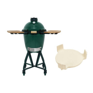 Big Green Egg Medium + Nest Handler + EGG Mates Basic Set