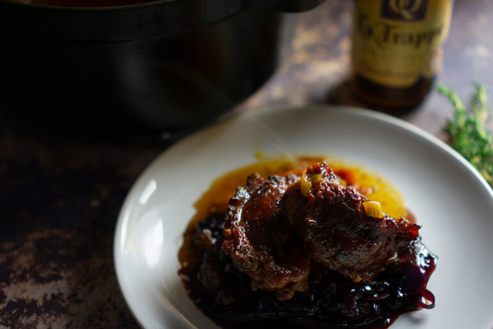 Stoof van runderwangen met bier kerstworkshop | The Fire Station