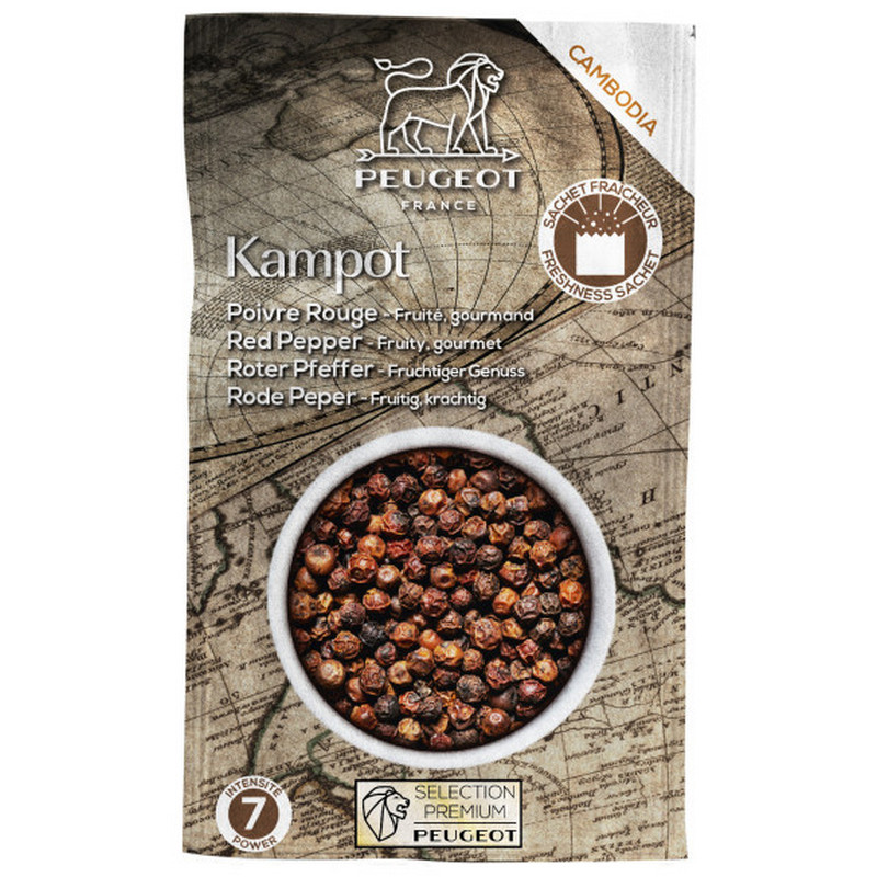 Peugeot Kampot Poivre Rouge 60 gr