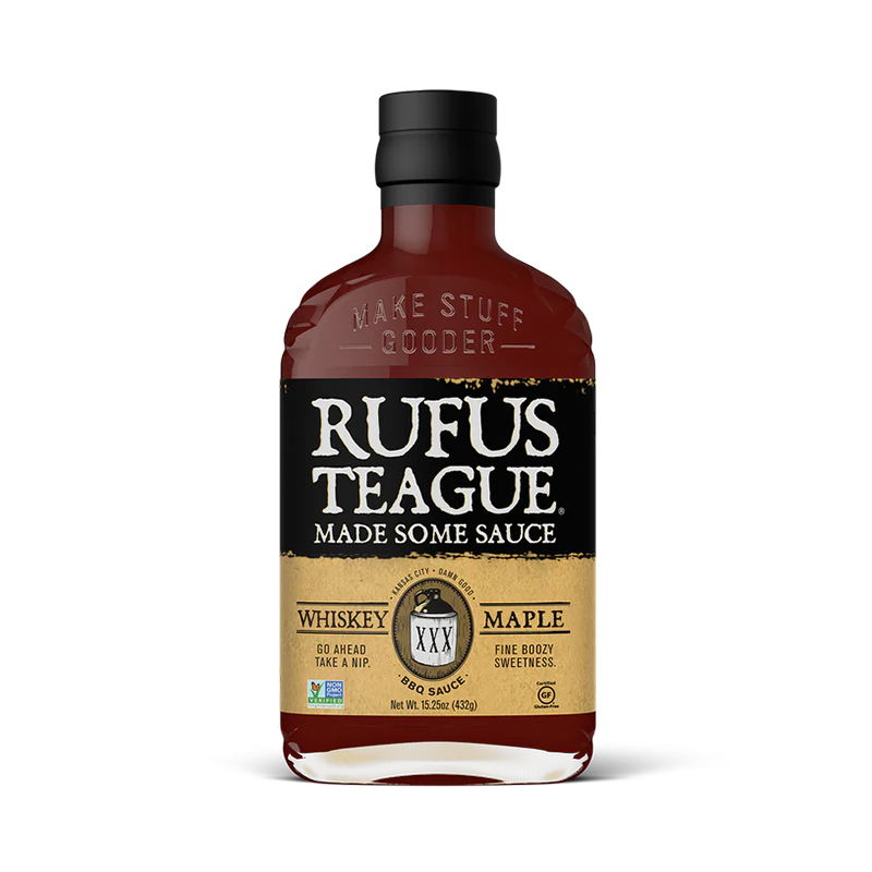 Rufus Teague Whiskey Maple BBQ saus