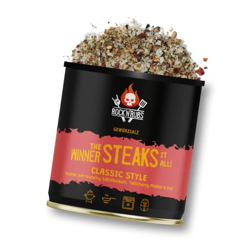 Rock’n’Rubs The winner steaks it all Classic Style