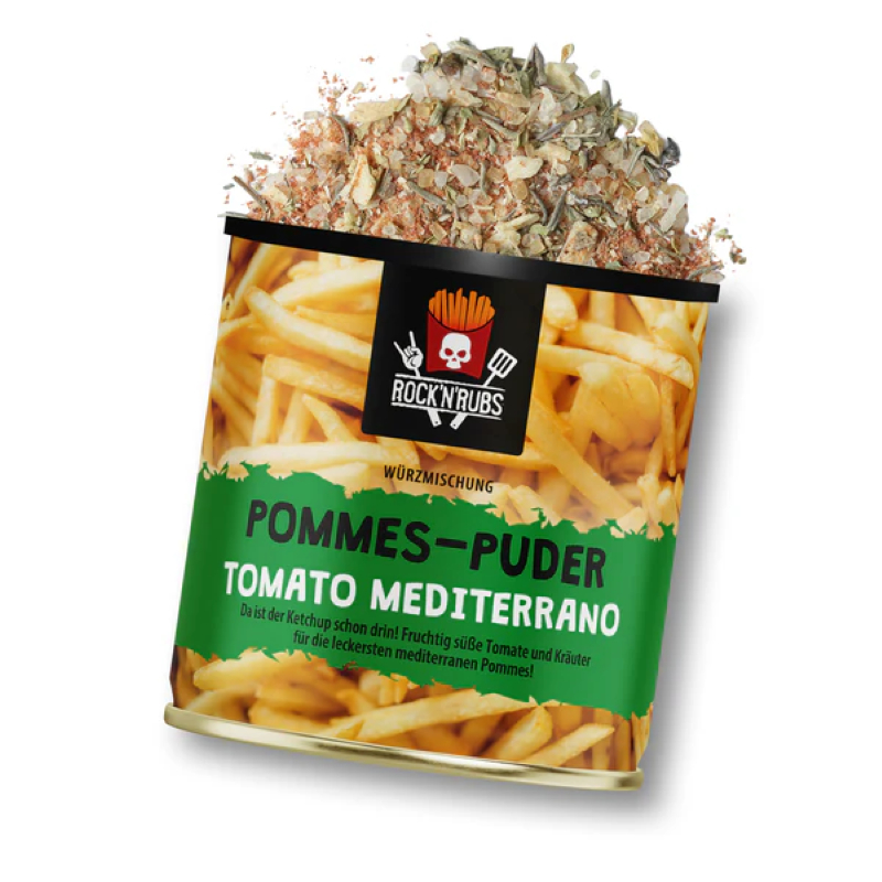 Rock’n’Rubs Loaded Fries Powder Tomato Mediterrano