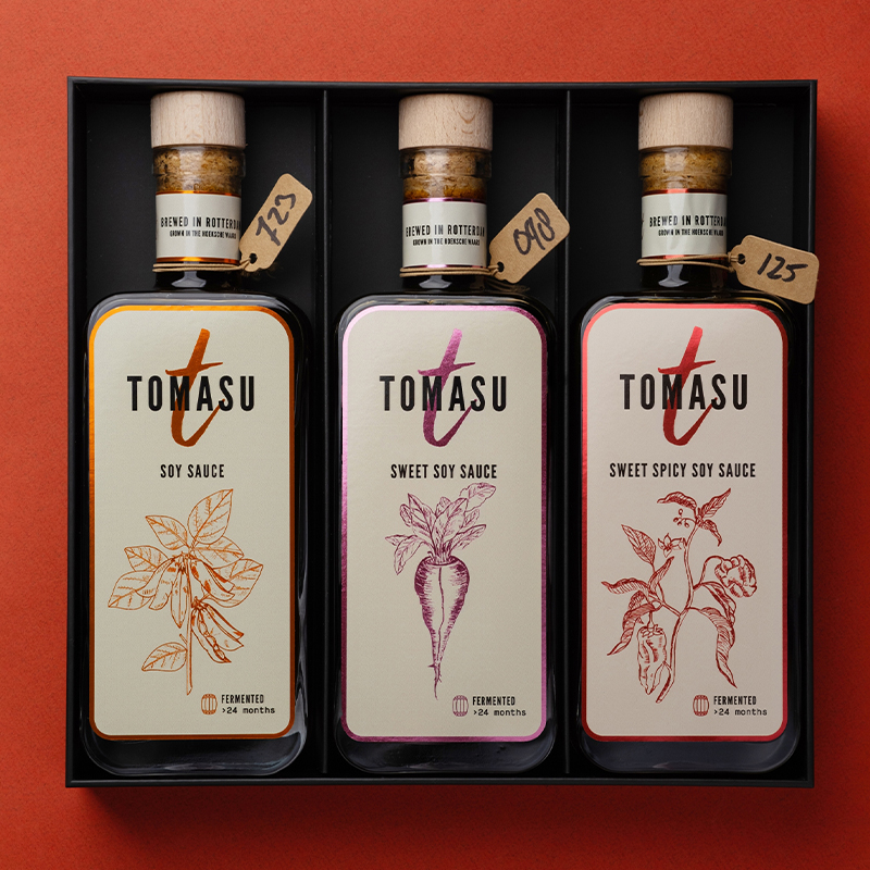 Tomasu Trio Soy Sauce Giftset 200 ml