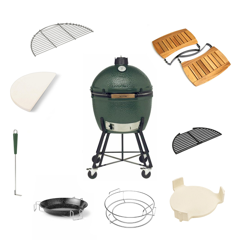 Big Green Egg XL + Nest + EGG Mates Compleet