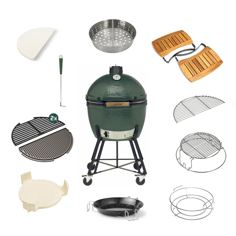 Big Green Egg XL + Nest + EGG Mates Deluxe