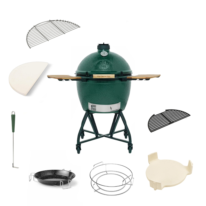 Big Green Egg XL + Nest Handler + EGG Mates Compleet