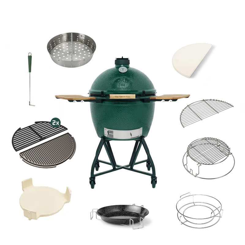 Big Green Egg XL + Nest Handler + EGG Mates Deluxe