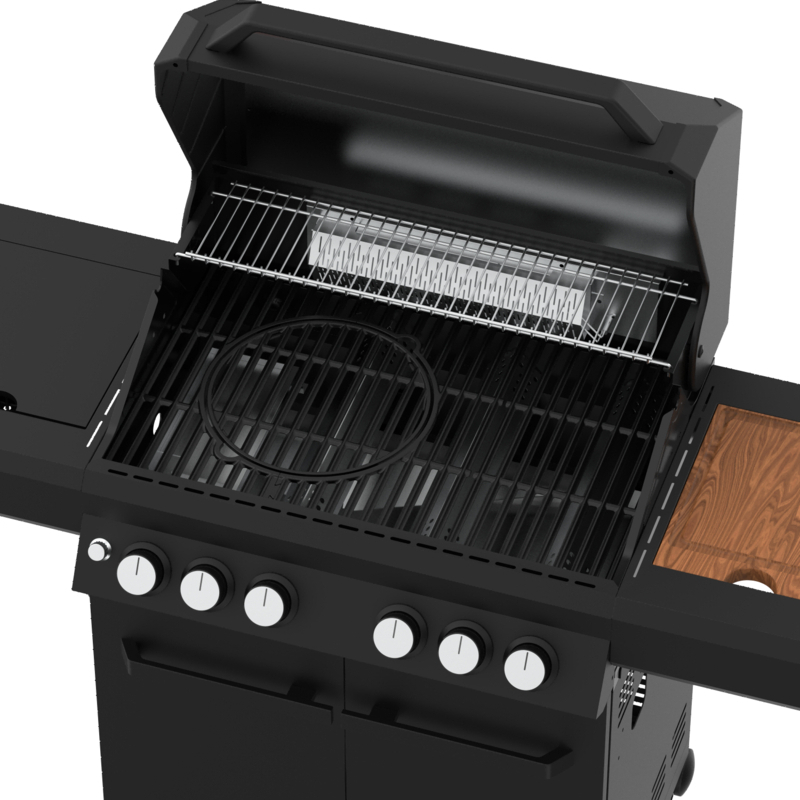 Grill Guru Gas Burner 4 Gasbarbecue