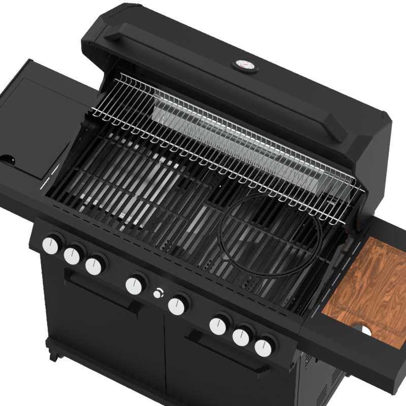 Grill Guru Gas Burner 6 Gasbarbecue