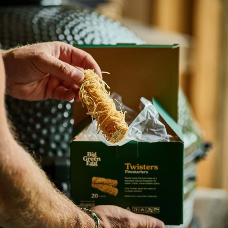Big Green Egg Twister Firestarters