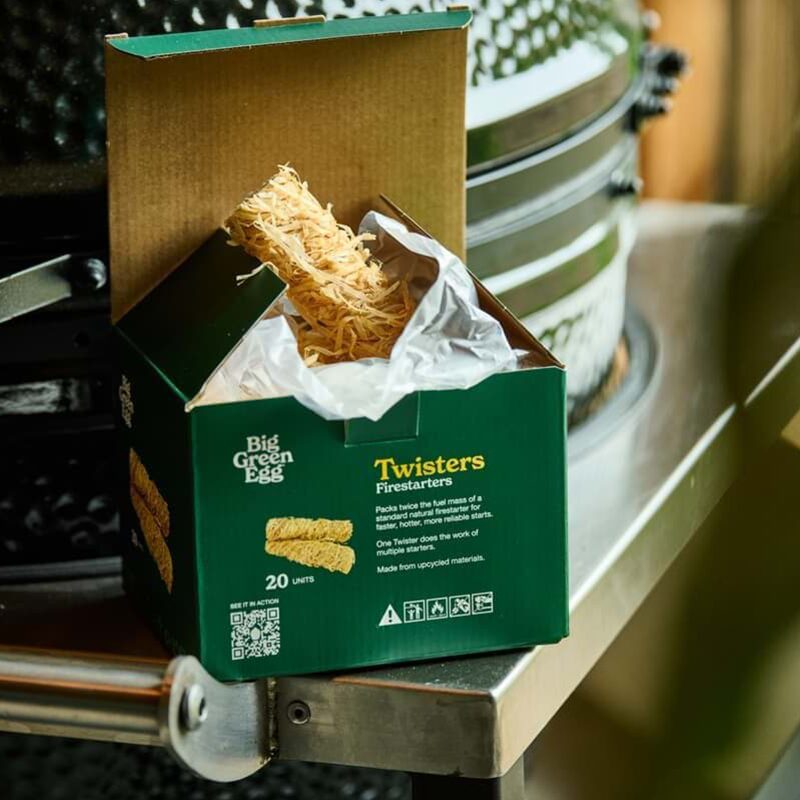 Big Green Egg Twister Firestarters