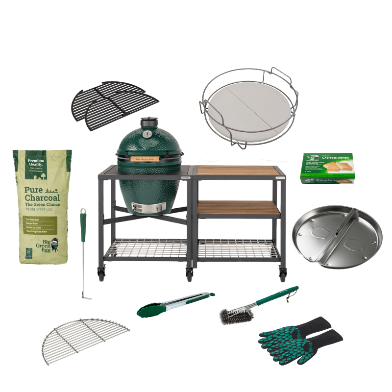 Big Green Egg Large The Original Outdoor Kitchen Basic Set