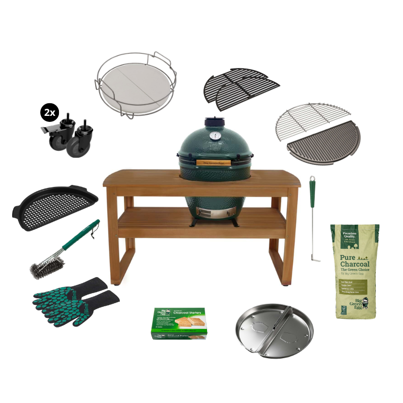 Big Green Egg Large The Original Tafel Compleet Set