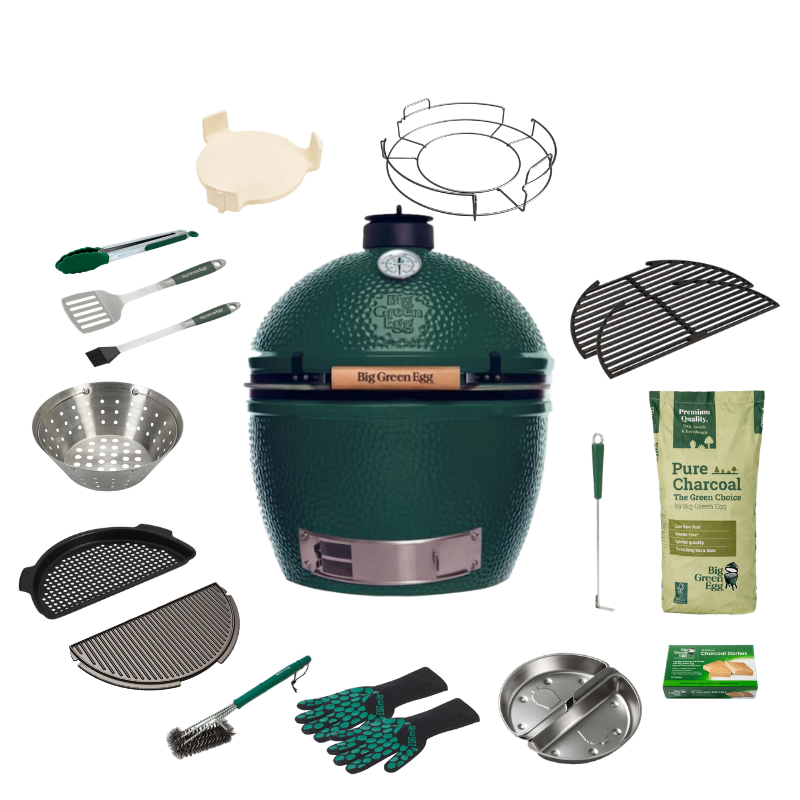 Big Green Egg XL The Original Solo Deluxe Set